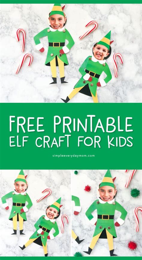 Printable Elf Craft
